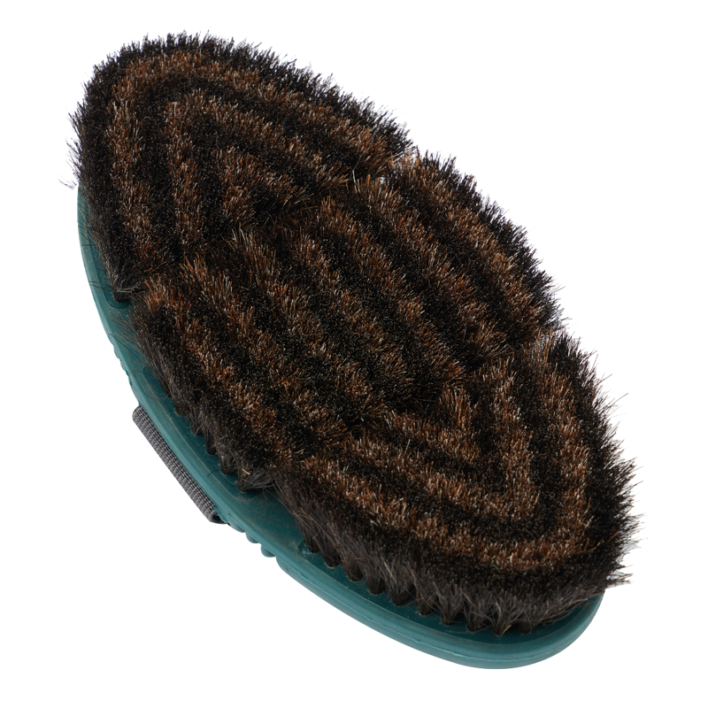 LeMieux Flexi Horse Hair Body Brush - Spruce-2