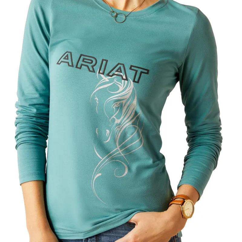 Ariat Women's Silhouette T-Shirt - Arctic-2