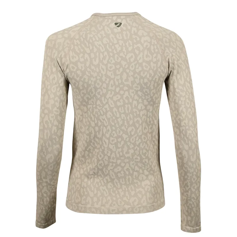 Aubrion Balance Seamless Top - Taupe-2