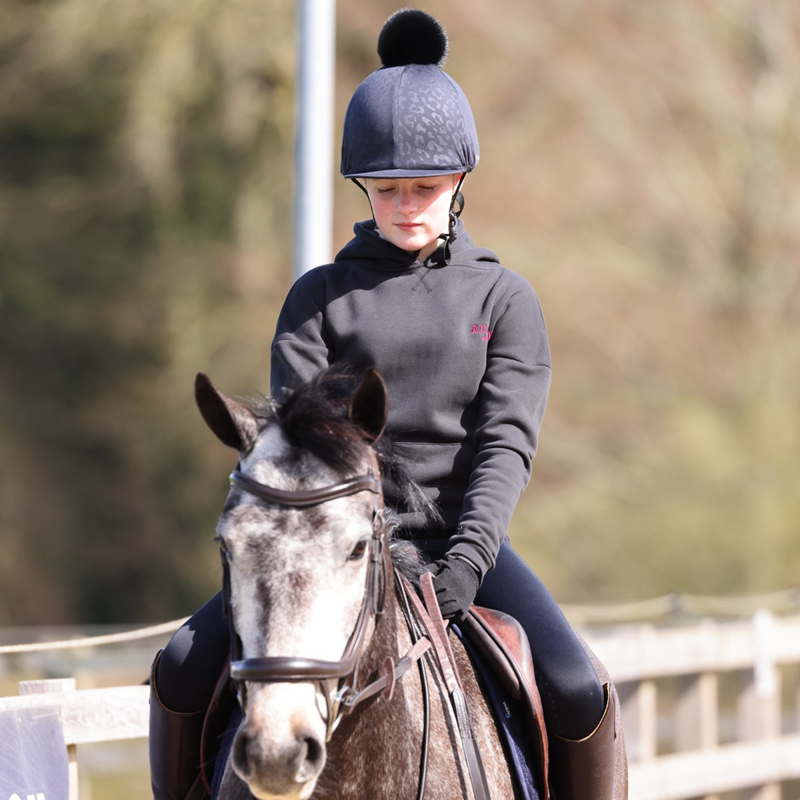 Aubrion Leopard Print Hat Cover - Black-3