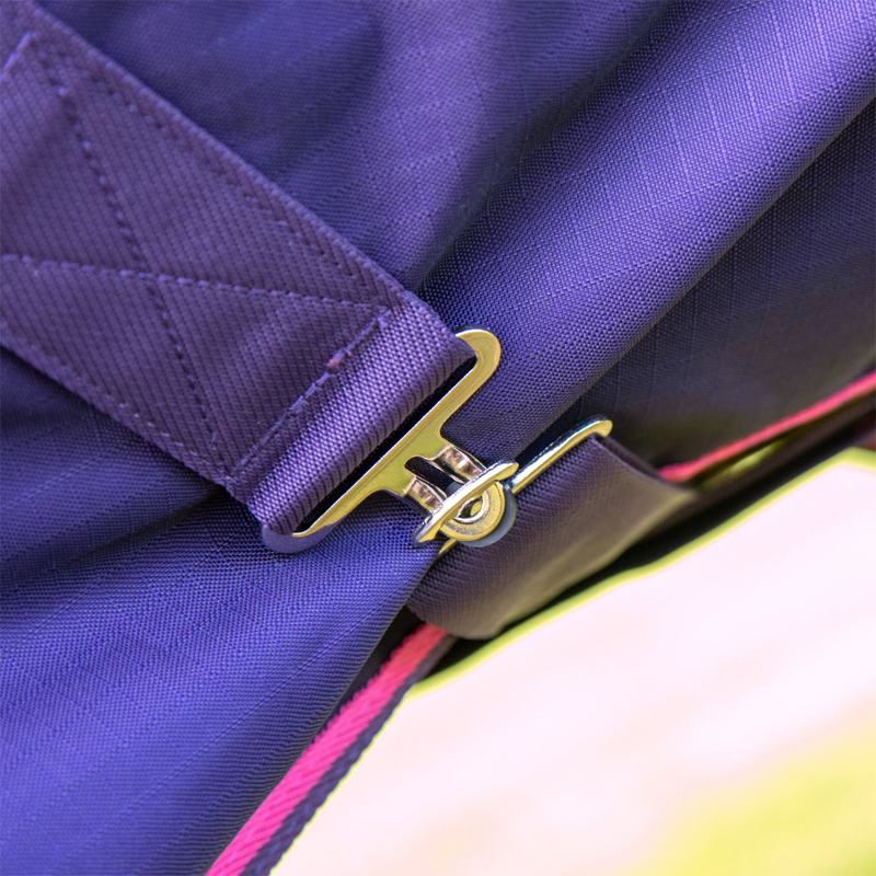 Shires Tempest Original 200 Turnout Rug - Pink Tie Dye-2