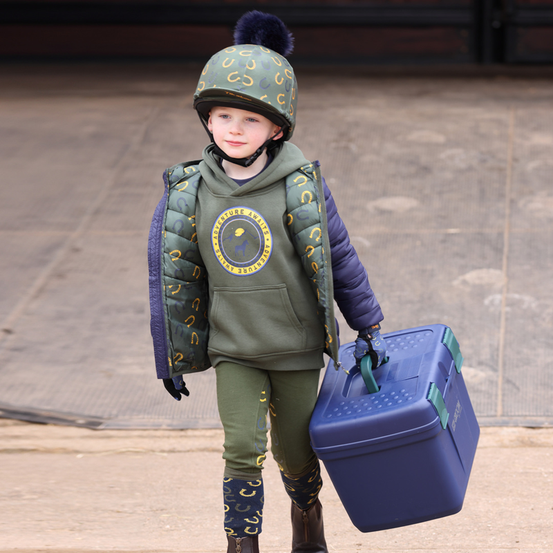 Shires Tikaboo Jodhpurs - Child - Khaki-2