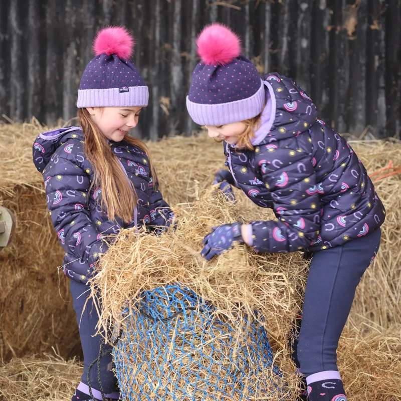 Shires Children's Tikaboo Bobble Hat - Lilac-1