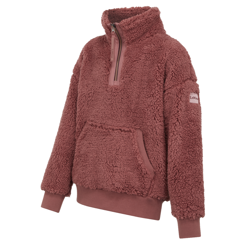 LeMieux Young Rider Tia Teddy Fleece - Orchid-1