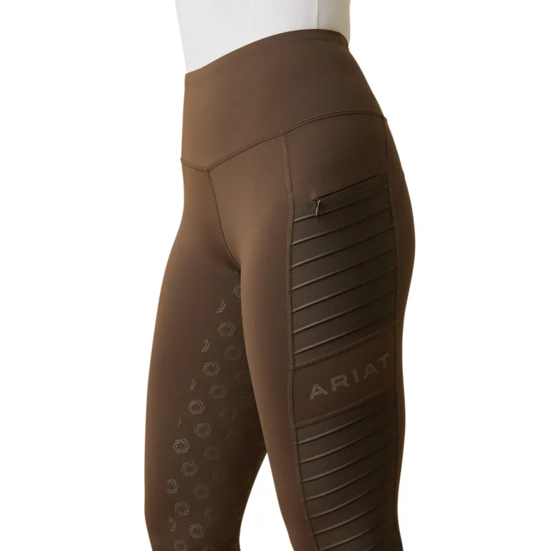Ariat Women's EOS Moto Full Seat Tights - Banyan Bark-2