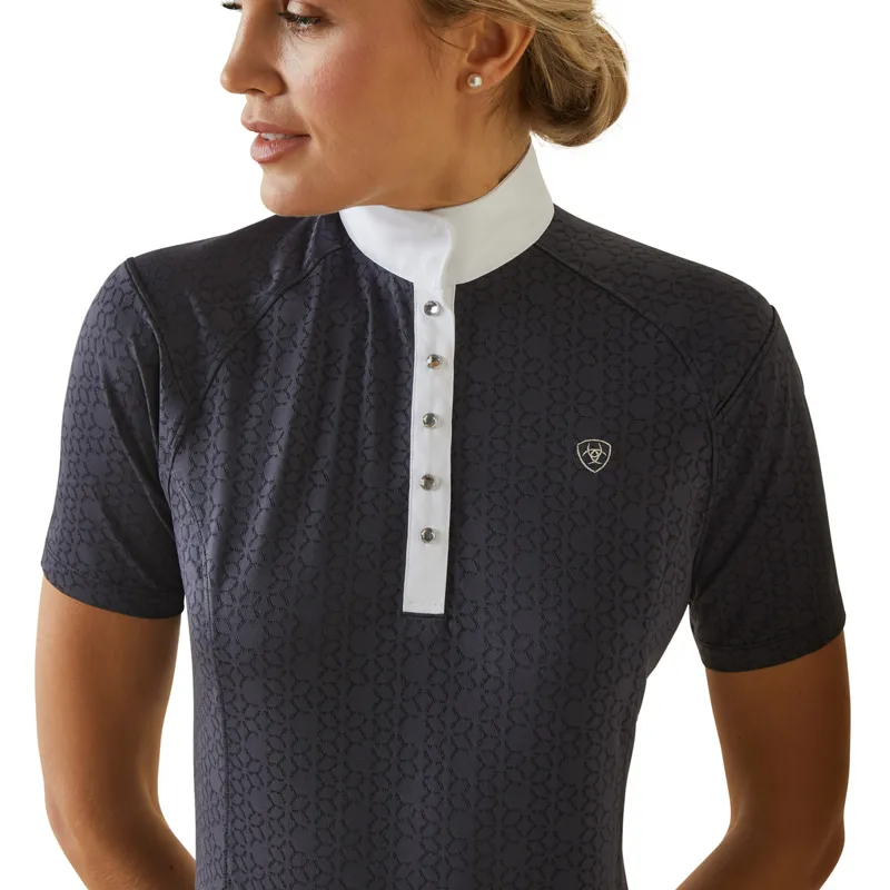 Ariat Women's Showstopper Short Sleeve Show Shirt - Periscope-3