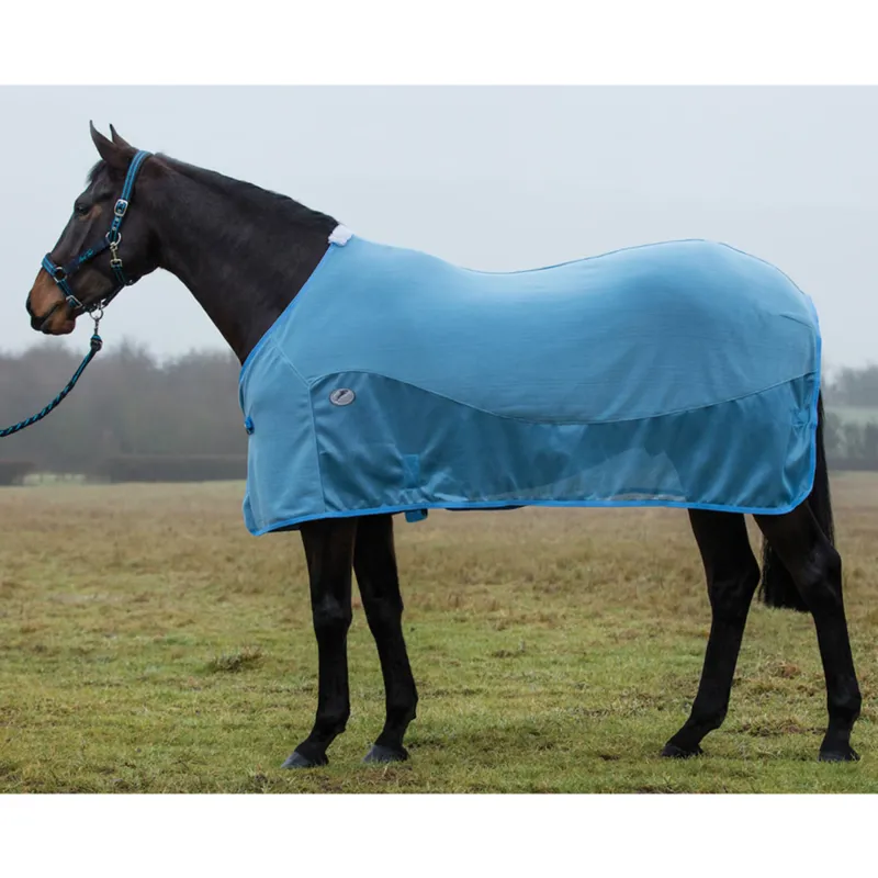 JHL Essential Fleece Mesh Rug - Blue 