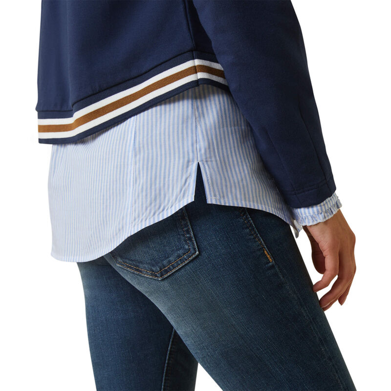 Ariat Women's Pacifica Sweatshirt - Navy-2