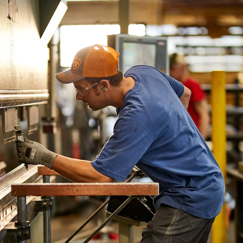 Ariat Men's Rebar Cotton Strong T-Shirt - Navy Heather-2