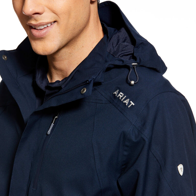 Ariat Men's Coastal Waterproof Jacket - Navy-2