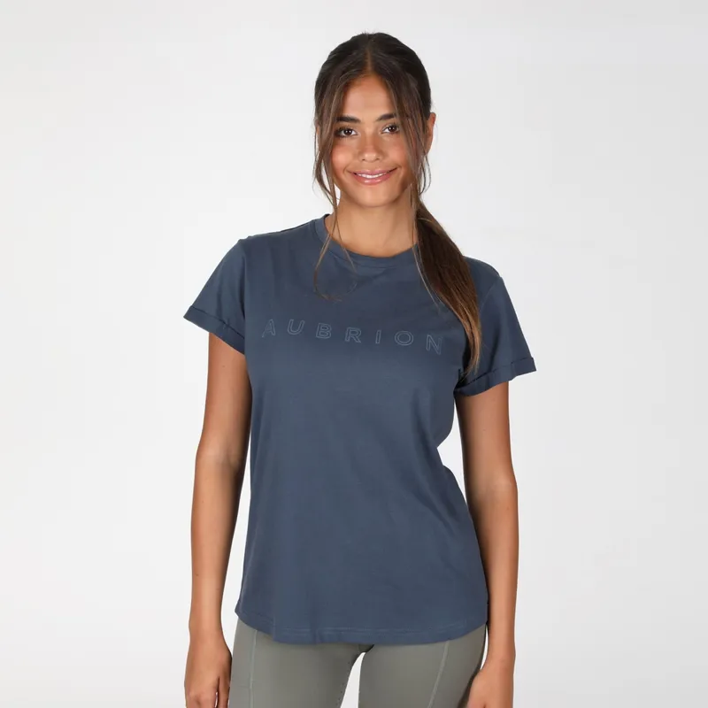 Aubrion Repose T-Shirt - Navy-2