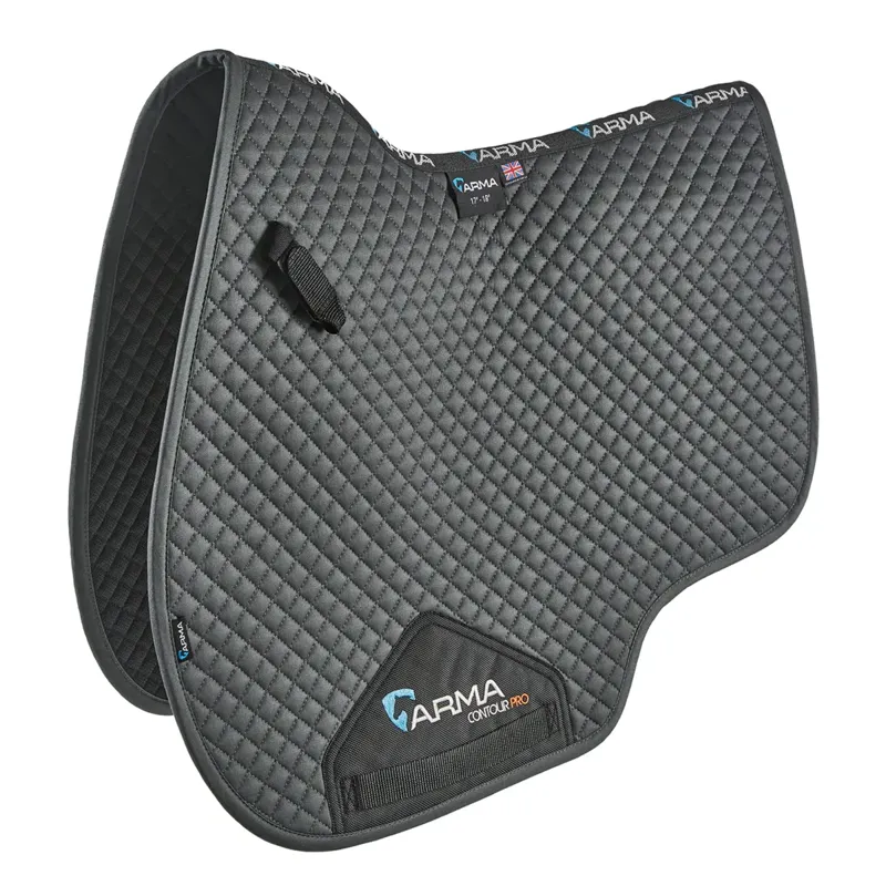 Shires ARMA Euro Cut Saddlecloth - Grey