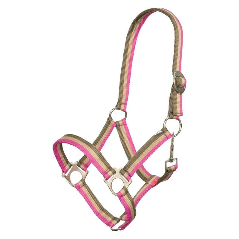 Imperial Riding Economic Headcollar - Flower Pink