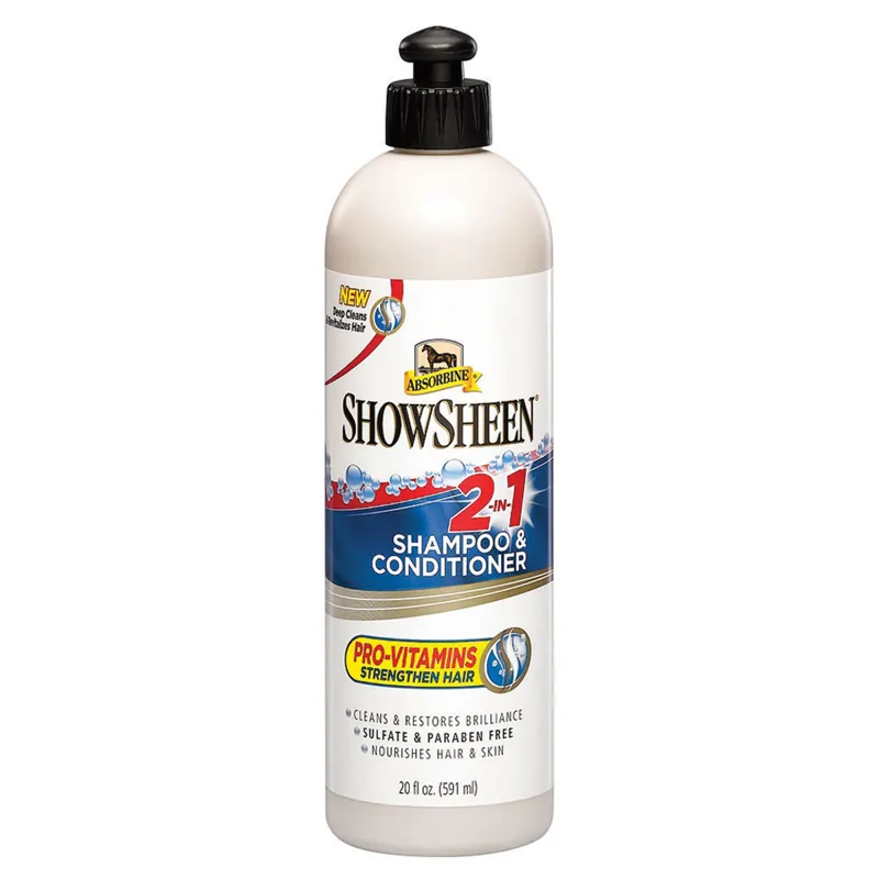 Absorbine ShowSheen 2-in-1 Shampoo And Conditioner - 591ml