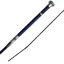 Woof Wear Harmony Resolute Dressage Whip - Navy/Silver