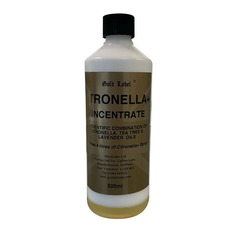 Gold Label Citronella + Spray Concentrate - 500ml