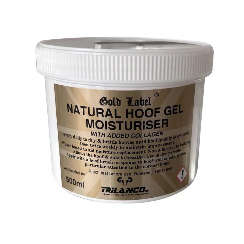 Gold Label Hoof Gel Moisturiser Natural - 500ml