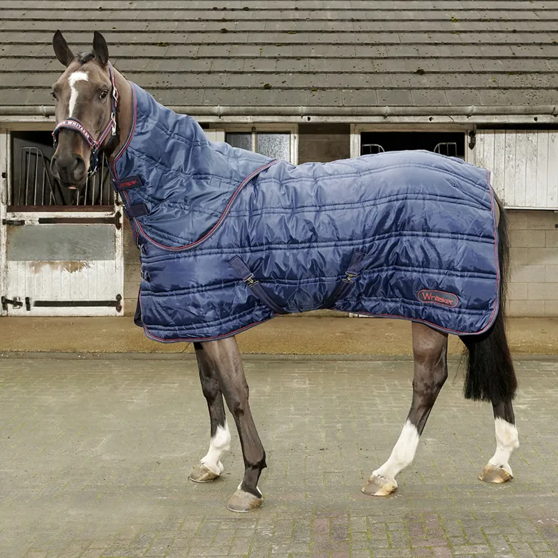 John Whitaker Rastrick Stable Rug 250g - Navy/White