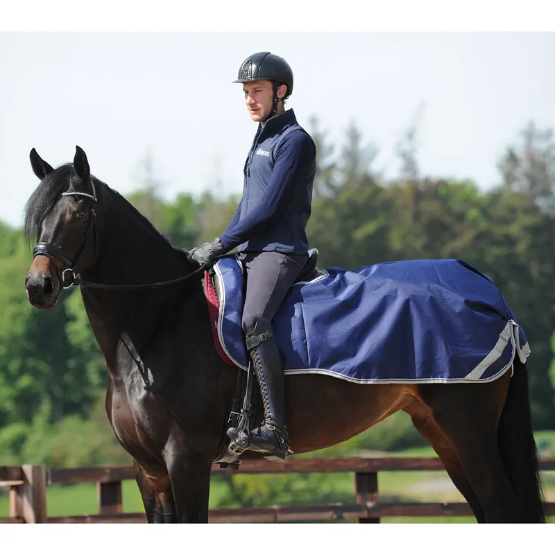 Bucas Freedom Riding Rug - Navy
