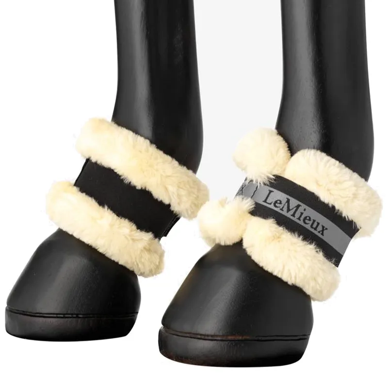 LeMieux Fleece Pastern Wrap - Black