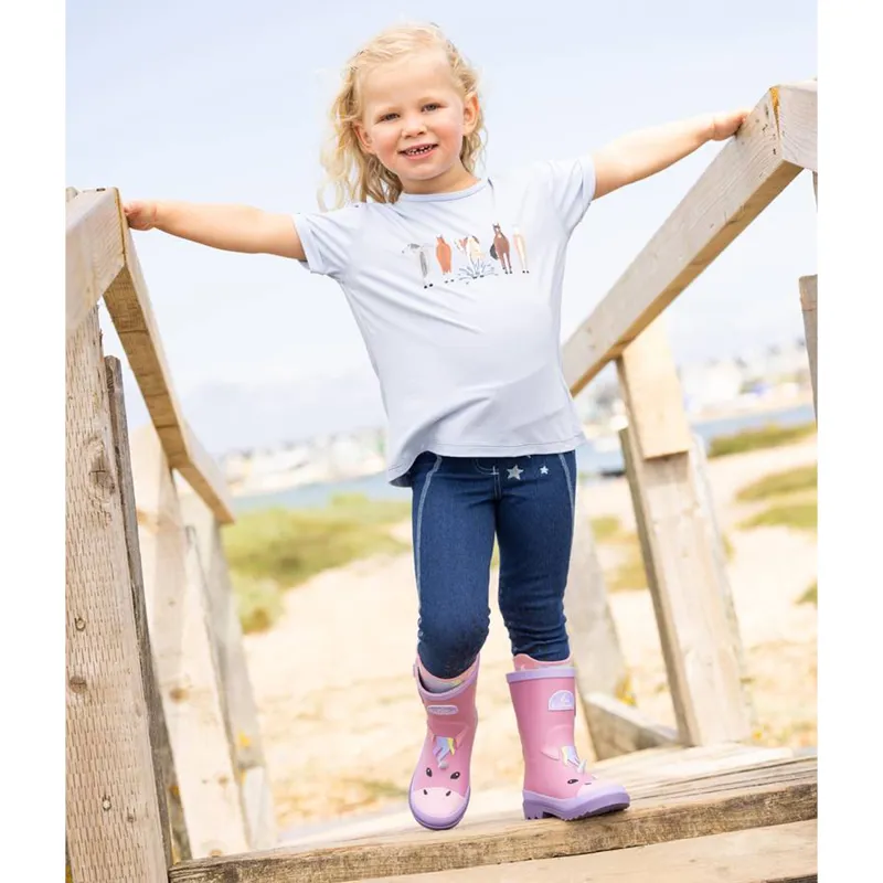 LeMieux Mini Puddle Pals T-Shirt - Mist-2