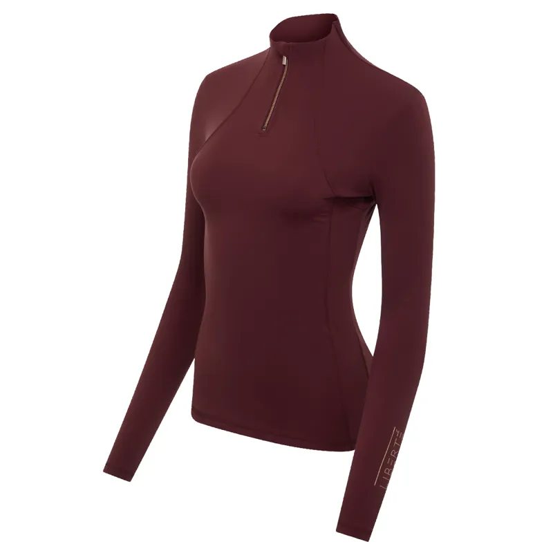 LeMieux Liberte Base Layer - Merlot-3