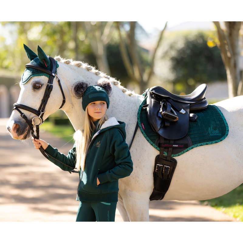 LeMieux Sherpa Lined Lily Hoodie - Spruce-3