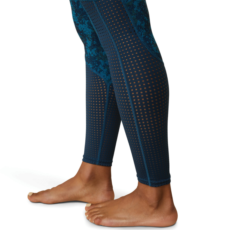 Ariat Women's EOS Full Seat Tights - Deep Petroleum Camo Floral-3