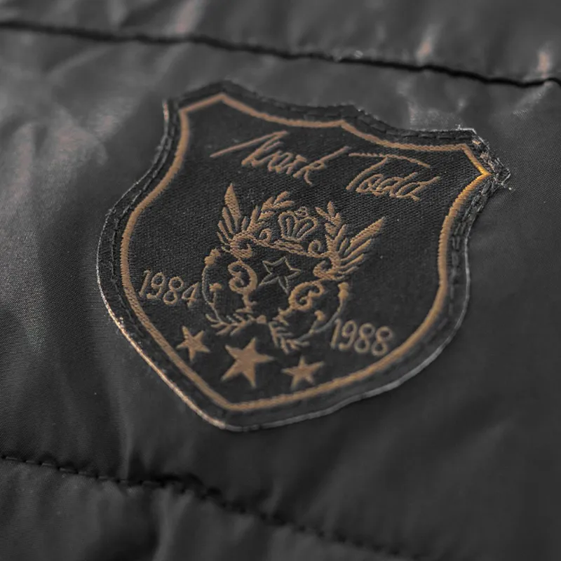 Mark Todd Deluxe Long Padded Coat - Black-3