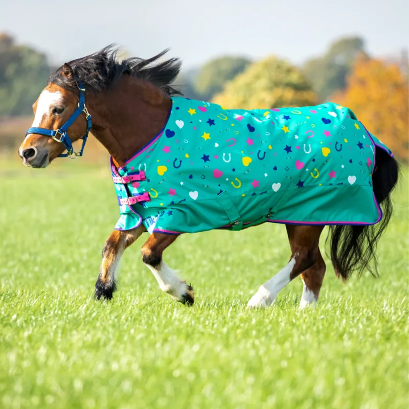 Shires Tikaboo 100 Turnout Rug - Sunny Shetland