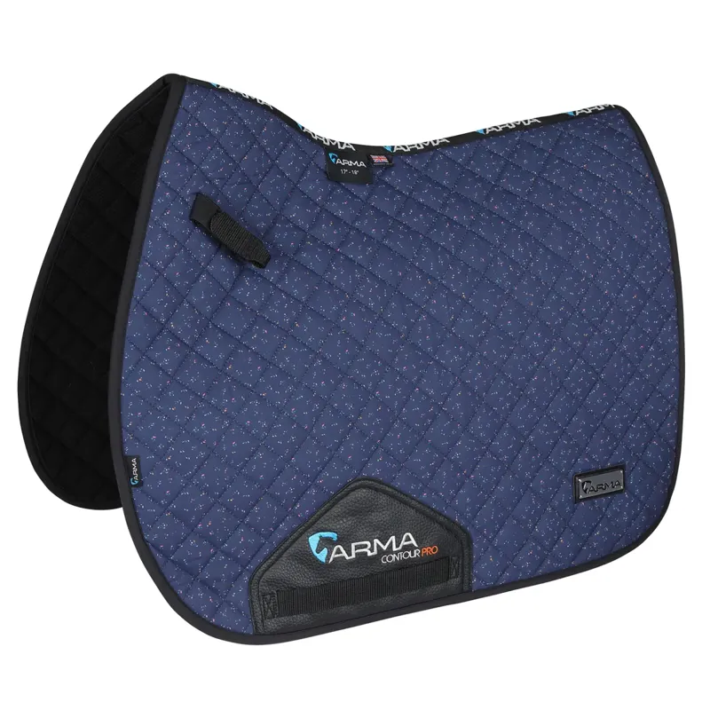 Shires ARMA Sport XC Saddlecloth - Navy Ditsy
