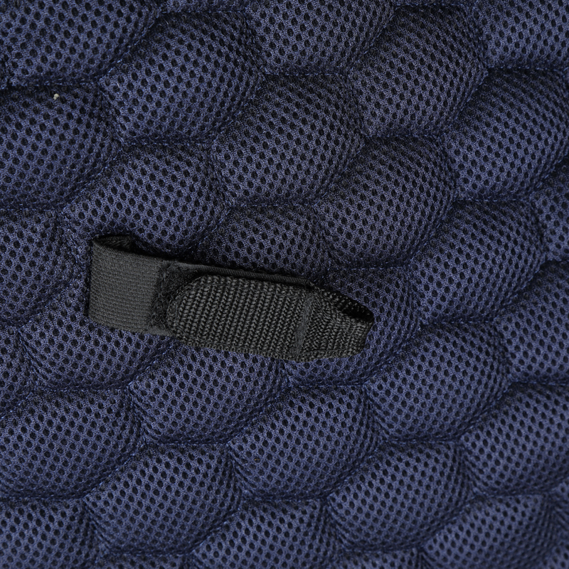 Shires Arma 3D Mesh Saddlecloth - Navy-3