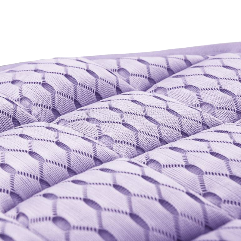 LeMieux Carbon Mesh Close Contact Half Square - Wisteria-3