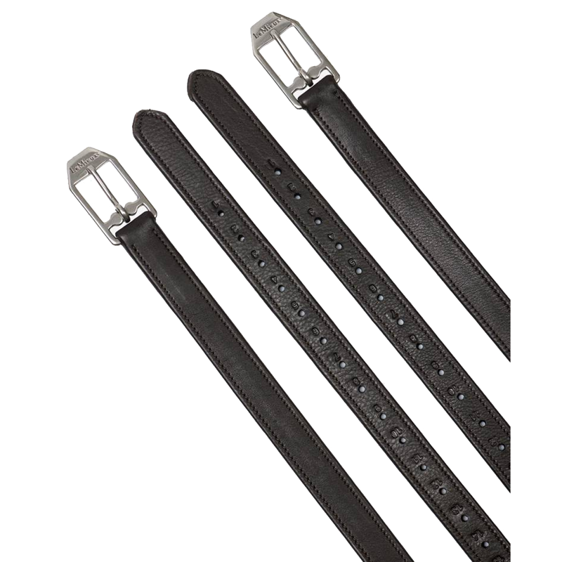 LeMieux Arika Stirrup Leathers - Brown-1