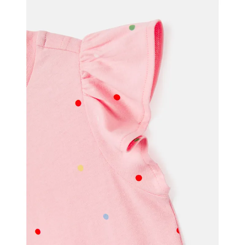 Joules Flutter Astra T-Shirt - Pink Unicorn-1