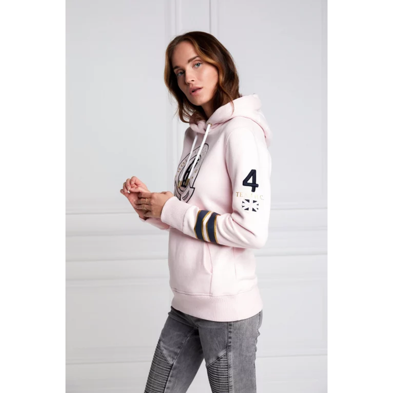 Holland Cooper HC Heritage Hoodie - Blush-3