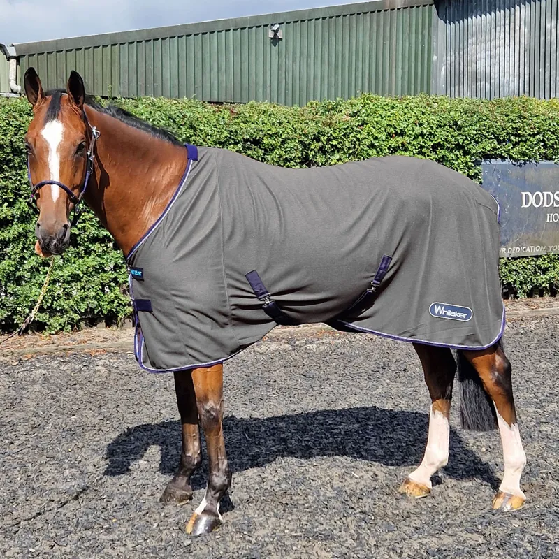 John Whitaker Clough Knitted Cooler Rug - Grey