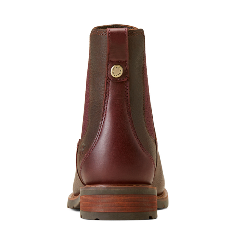 Ariat Women's Wexford Waterproof Chelsea Boot  - Dark Brown-4