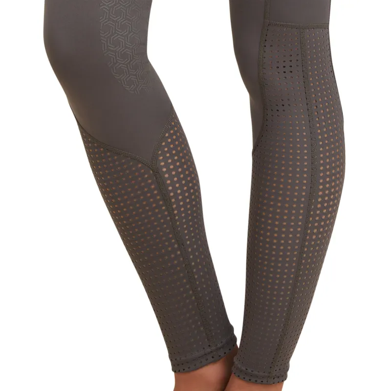 Ariat Women's Eos Full Seat Tights - Plum Grey-5