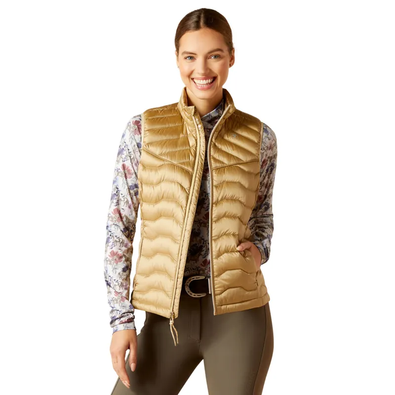 Ariat Women's Ideal Down Vest - IR Fields of Rye