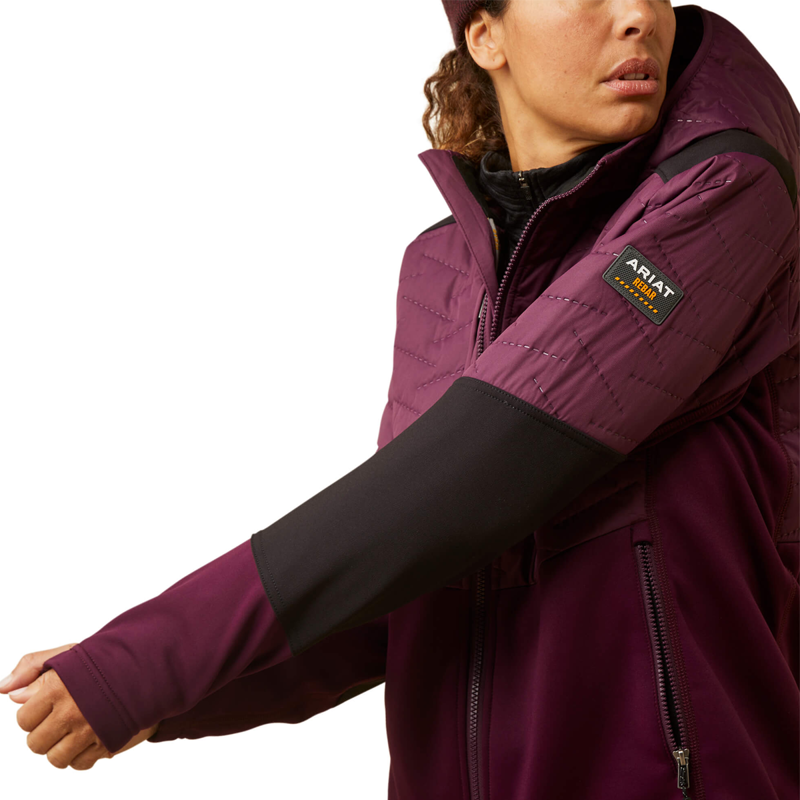 Ariat Women's Rebar Cloud 9 Insulated Jacket - Potent Purple-4