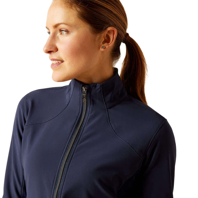 Ariat Women's Boreas Full Zip Sweatshirt - Navy-4