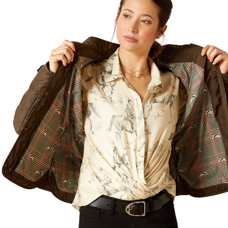 Ariat Women's Woodside Jacket - Earth-4
