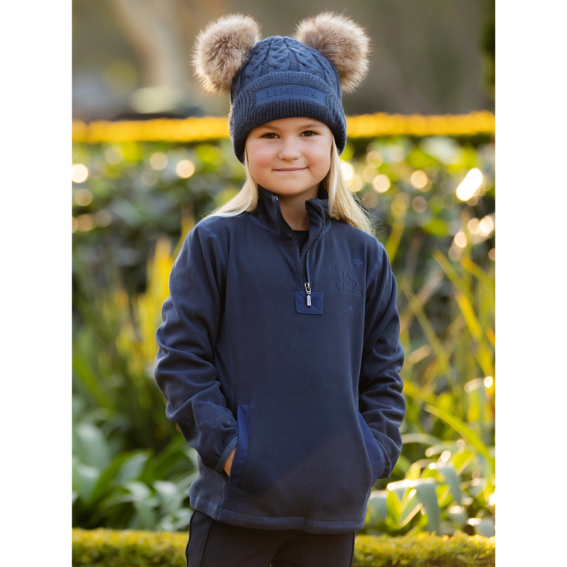 LeMieux Mari Mini Micro Fleece - Navy-3