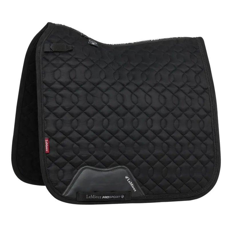 LeMieux Crystal Suede Dressage Pad - Black