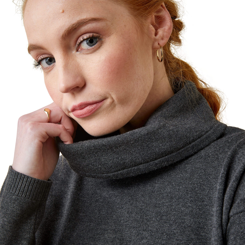 Ariat Women's Lexi Sweater - Charcoal-4