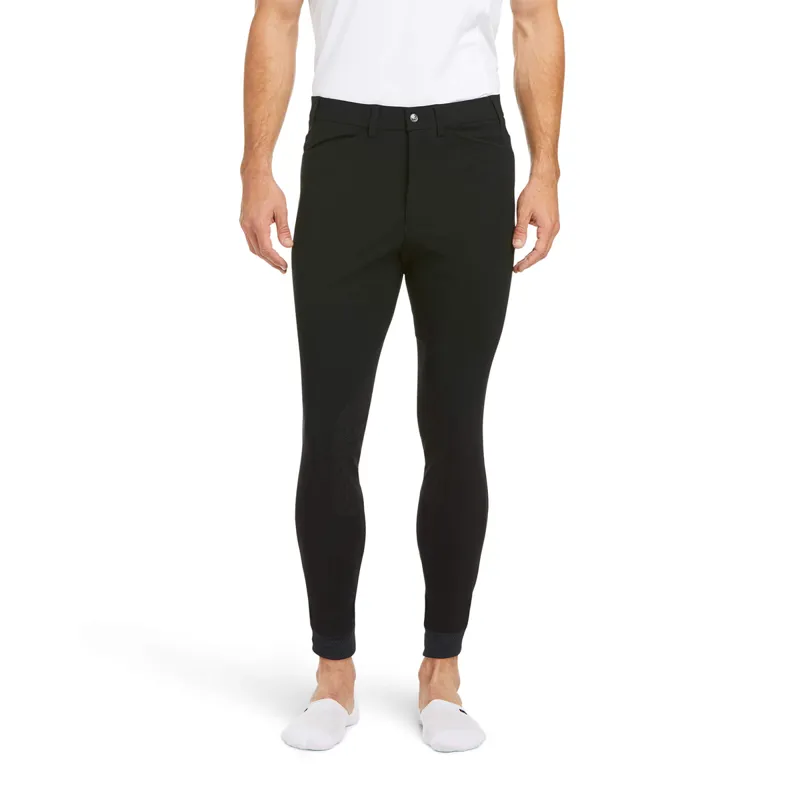 Ariat Men's Tri Factor Grip Knee Patch Breech - Black