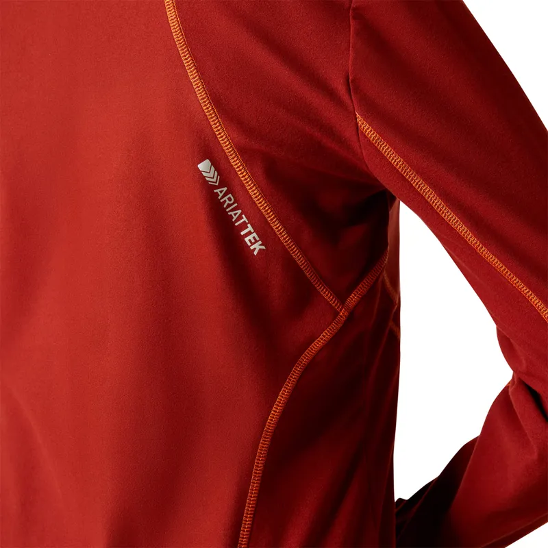 Ariat Women's Ardent Baselayer - Fired Brick-4