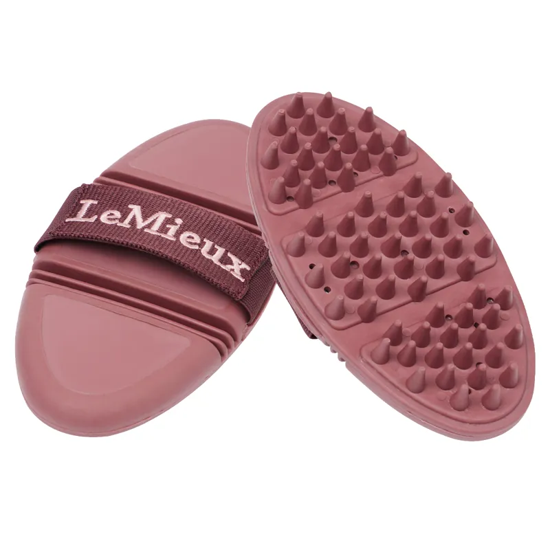 LeMieux Flexi Massage Brush - Orchid