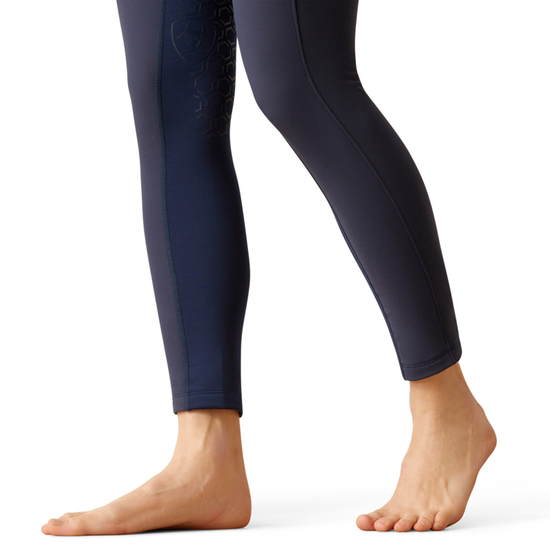 Ariat Women's Boreas Half Grip Tights - Navy-4